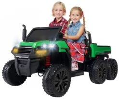 Elektroauto A730 UTV In Grün/Schwarz