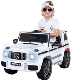 Elektroauto AMG G63 In Weiß
