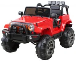 Elektroauto Jeep Adventure In Rot