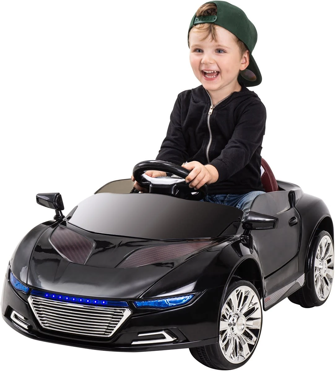 Elektroauto Spyder A228 In Schwarz 1 Elektroauto Spyder A228 In Schwarz