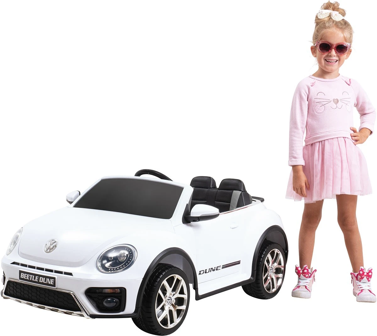 Elektroauto VW Beetle In Weiß 2 Elektroauto VW Beetle In Weiß – Bild 2