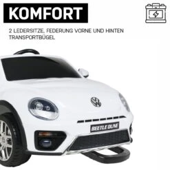 Elektroauto VW Beetle In Weiß 14 Elektroauto VW Beetle In Weiß -Spielzeugladen actionbikes motors elektroauto vw beetle in weiss 4