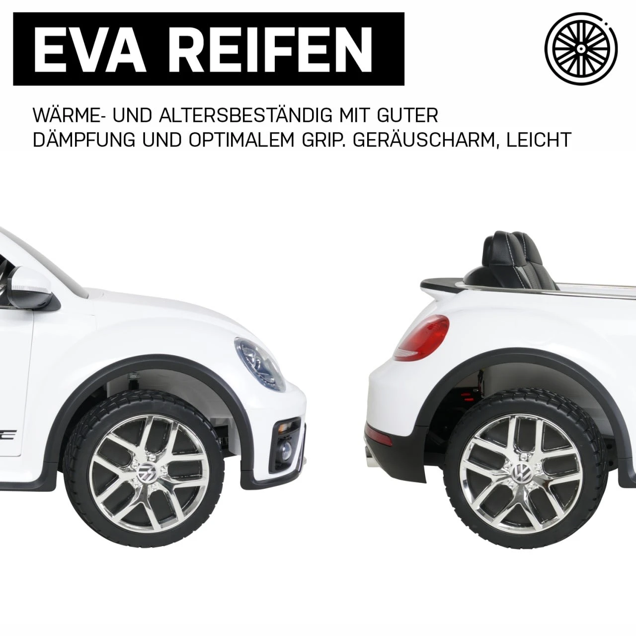 Elektroauto VW Beetle In Weiß 7 Elektroauto VW Beetle In Weiß – Bild 7