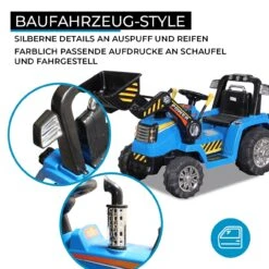 Elektrobagger ZP1005 In Blau 14 Elektrobagger ZP1005 In Blau -Spielzeugladen actionbikes motors elektrobagger zp1005 in blau 4