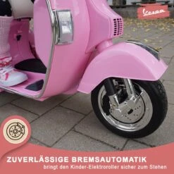 Alternative view of Elektroroller Vespa PX150 In Pink