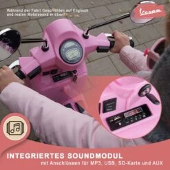 Elektroroller Vespa PX150 In Pink 12 Elektroroller Vespa PX150 In Pink -Spielzeugladen actionbikes motors elektroroller vespa px150 in pink 2