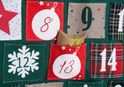 Alternative view of Adventskalender / Baum 72 X 89 Cm, Säckchen 8,5 X 8 Cm