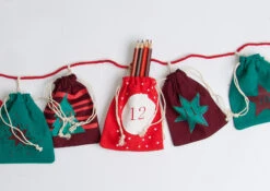 Alternative view of Adventskalender Girlande, 274 X 15 Cm