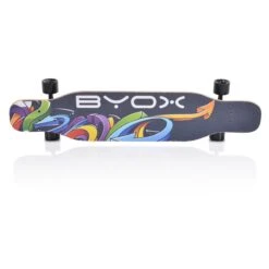 Alternative view of Kinder Skateboard Longboard 42" In Schwarz