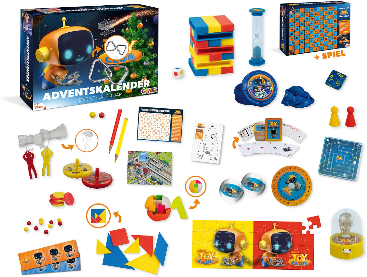 Adventskalender Super Toy Club 41 X 32,5 X 6,2cm 3 Adventskalender Super Toy Club 41 X 32,5 X 6,2cm – Bild 3