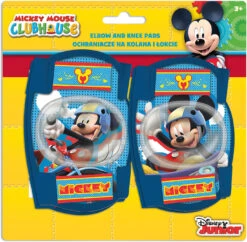 Alternative view of Disney Cars Mickey Mouse Knie- Und Ellenbogenschoner-Set, Blau
