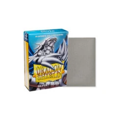 Dragon Shield Japanische Größe Kartenhüllen Matte Silver (60)