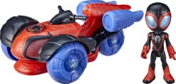 Alternative view of Hasbro Marvel Spidey And His Amazing Friends Leuchtender Techno-Racer