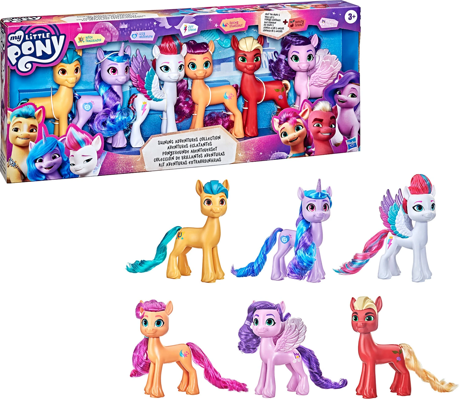 Hasbro My Little Pony – Eine Neue Generation Ponyfreunde Abenteuerset 1 Hasbro My Little Pony – Eine Neue Generation Ponyfreunde Abenteuerset
