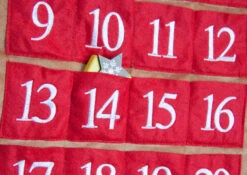 Alternative view of Adventskalender Rentier 39 X 87 Cm