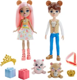 MATTEL Enchantimals Bären 2er-Pack