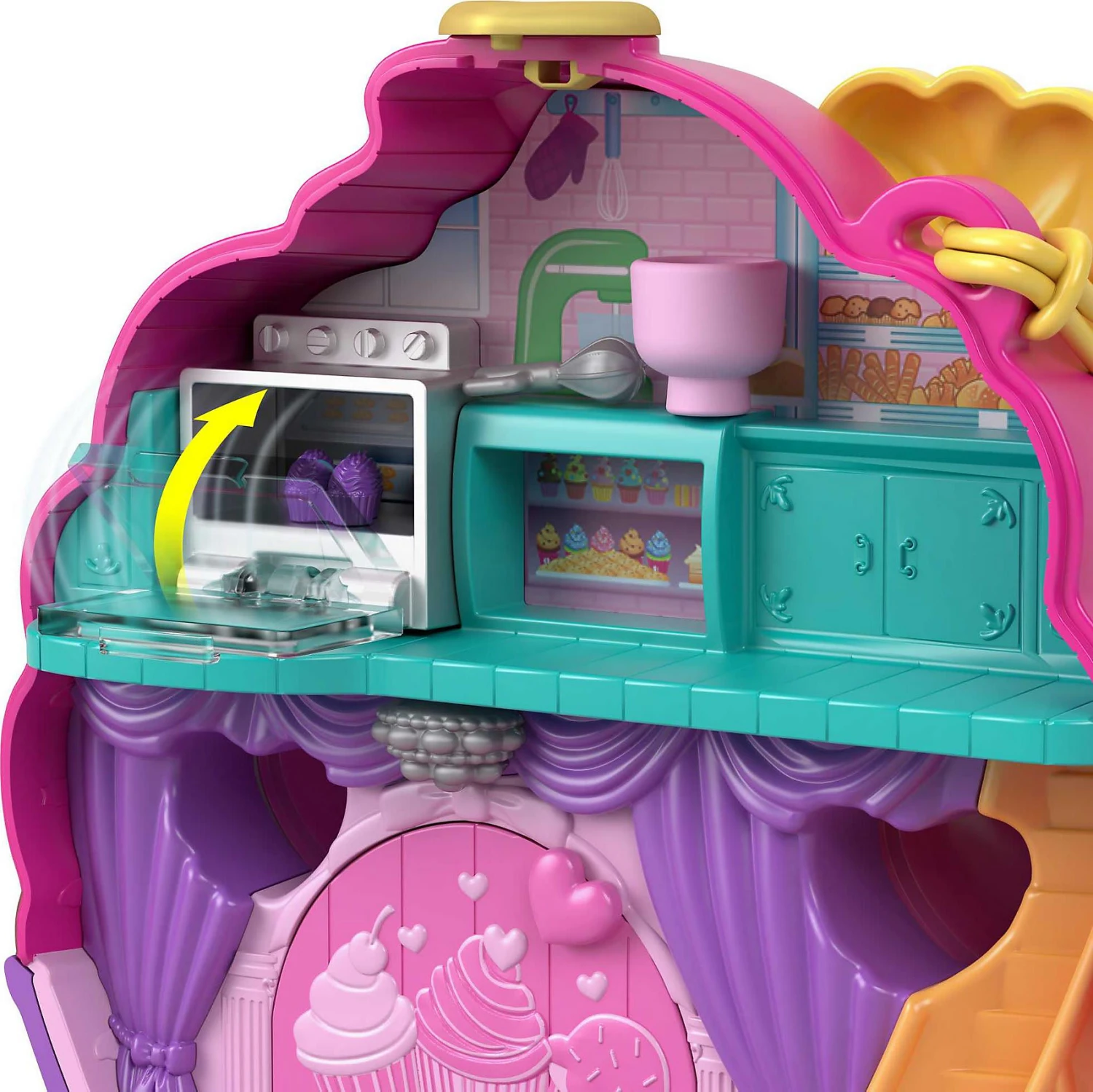 MATTEL Polly Pocket Cupcake Bakery 6 MATTEL Polly Pocket Cupcake Bakery – Bild 6