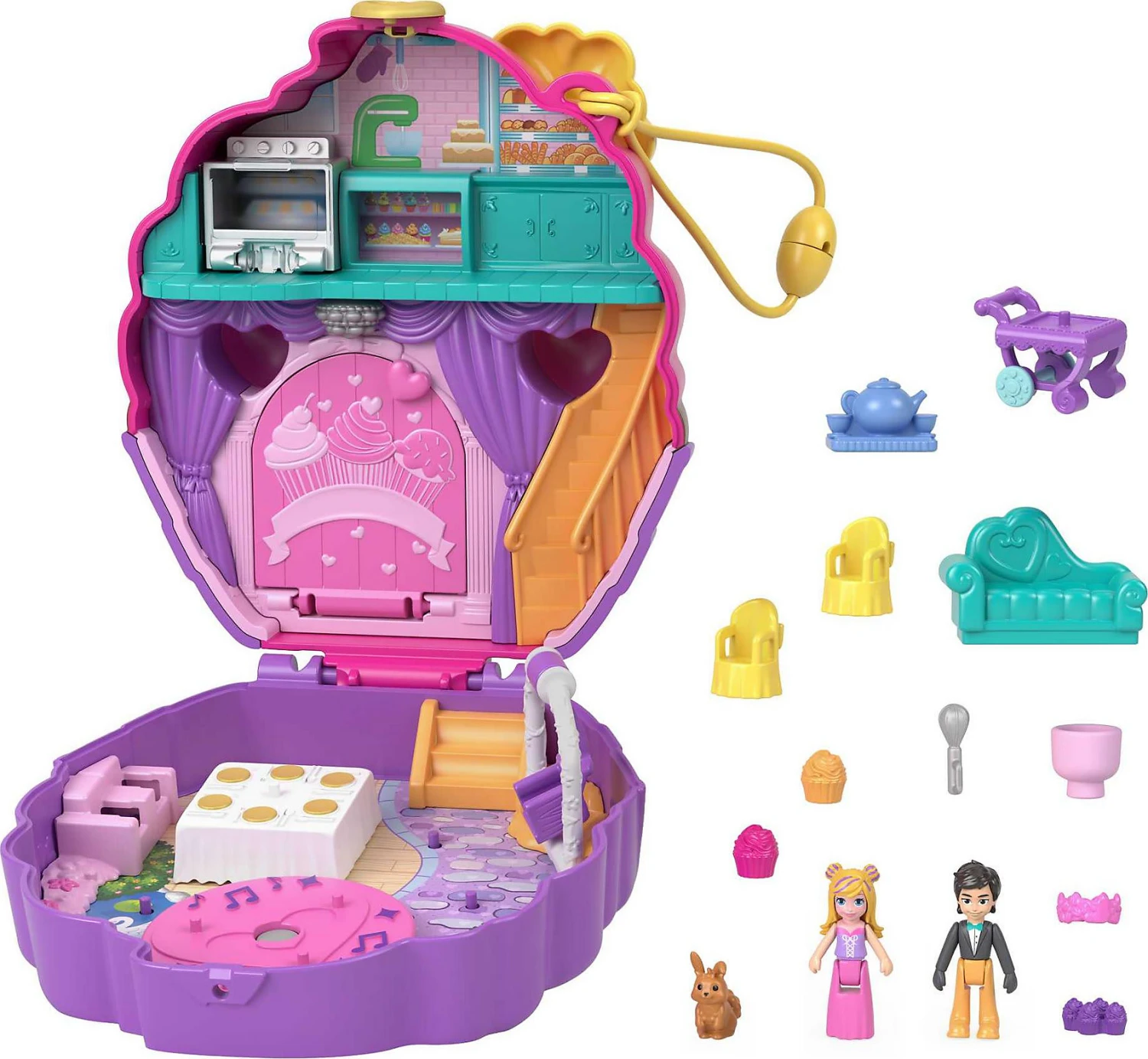 MATTEL Polly Pocket Cupcake Bakery 1 MATTEL Polly Pocket Cupcake Bakery