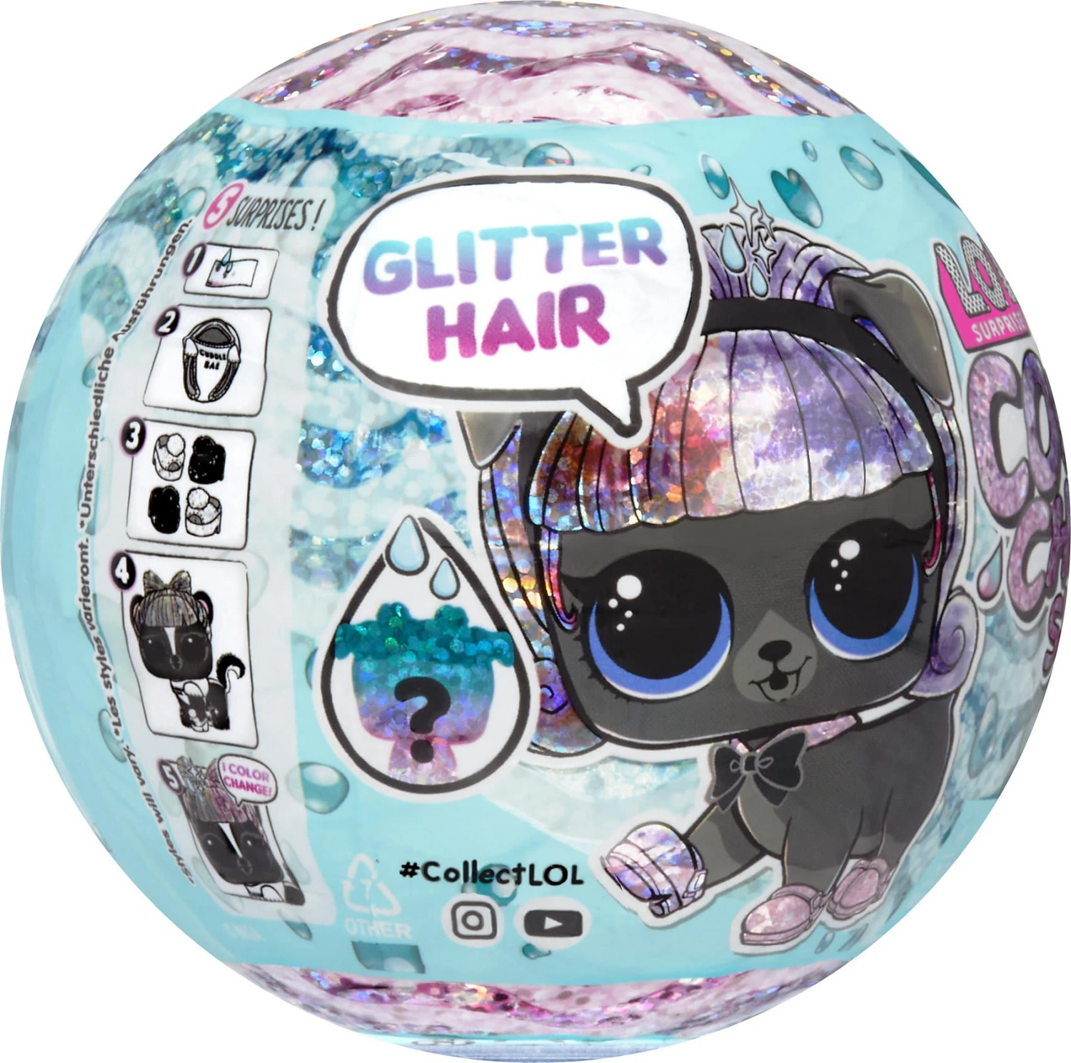 MGA L.O.L. Glitter Color Change Pets, Sortiert 2 MGA L.O.L. Glitter Color Change Pets, Sortiert – Bild 2