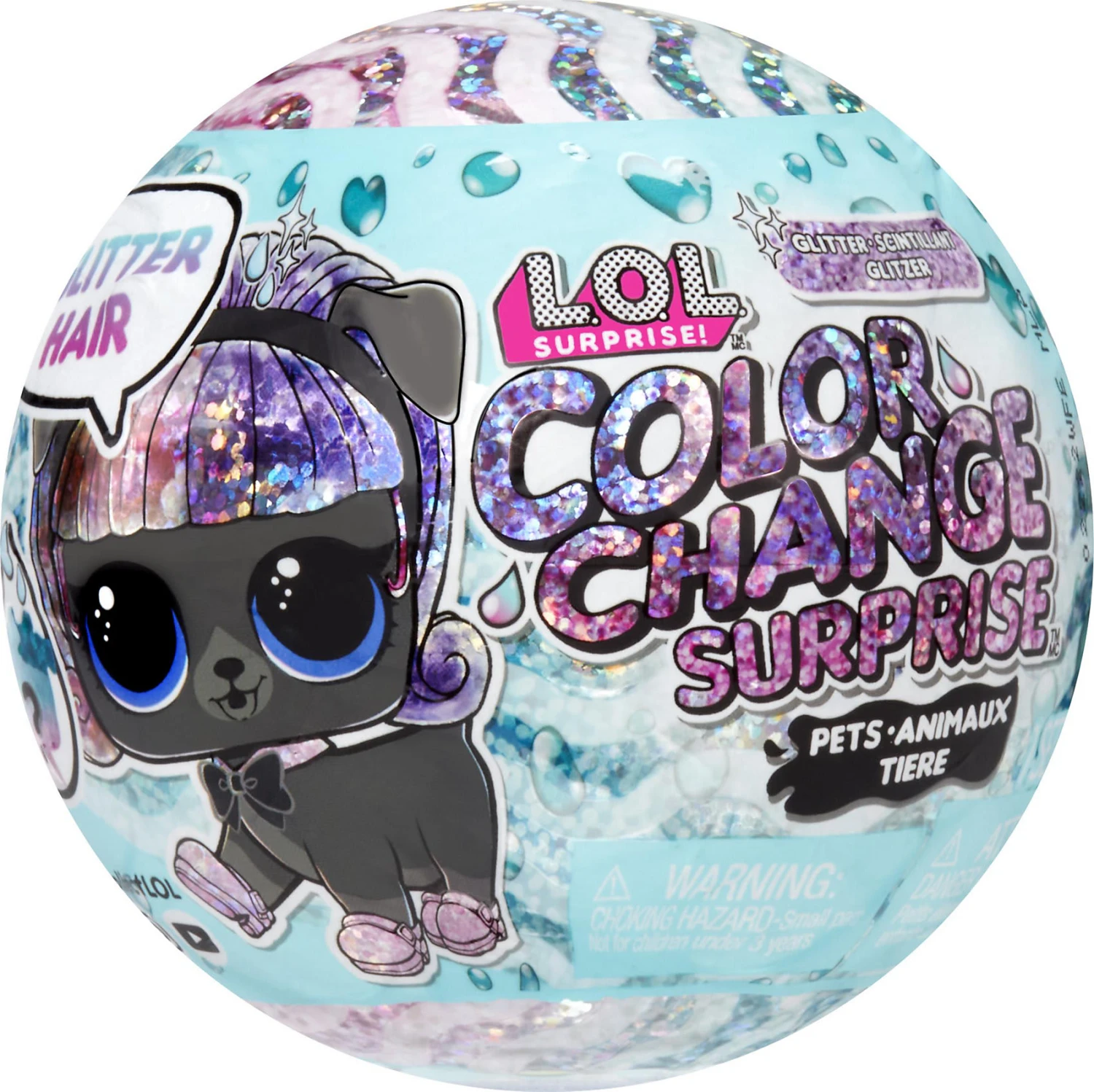 MGA L.O.L. Glitter Color Change Pets, Sortiert 3 MGA L.O.L. Glitter Color Change Pets, Sortiert – Bild 3