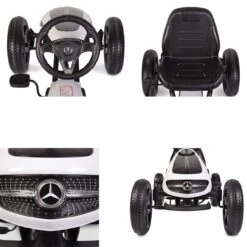 Alternative view of Kinder Gokart Mercedes-Benz In Blau