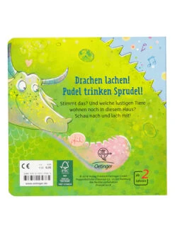 Alternative view of Papp-Bilderbuch "Der Pudel Trinkt Sprudel"