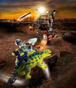 Alternative view of Playmobil 70626 Saichania: Abwehr Des Kampfläufers
