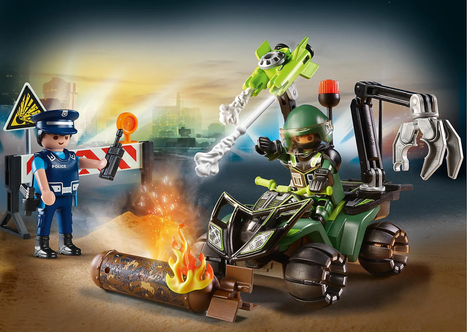 Playmobil 70817 Starter Pack Polizei: Gefahrentraining 2 Playmobil 70817 Starter Pack Polizei: Gefahrentraining – Bild 2