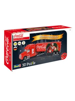 Alternative view of Revell Adventskalender-3D-Puzzle "Coca-Cola Truck" - Ab 12 Jahren