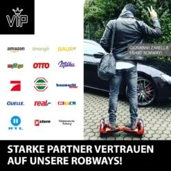 Hoverboard W1 In Schwarz -Spielzeugladen robway hoverboard w1 in schwarz 6