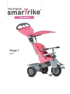Alternative view of Smartrike Dreirad "Recliner" In Rosa - Ab 6 Monaten