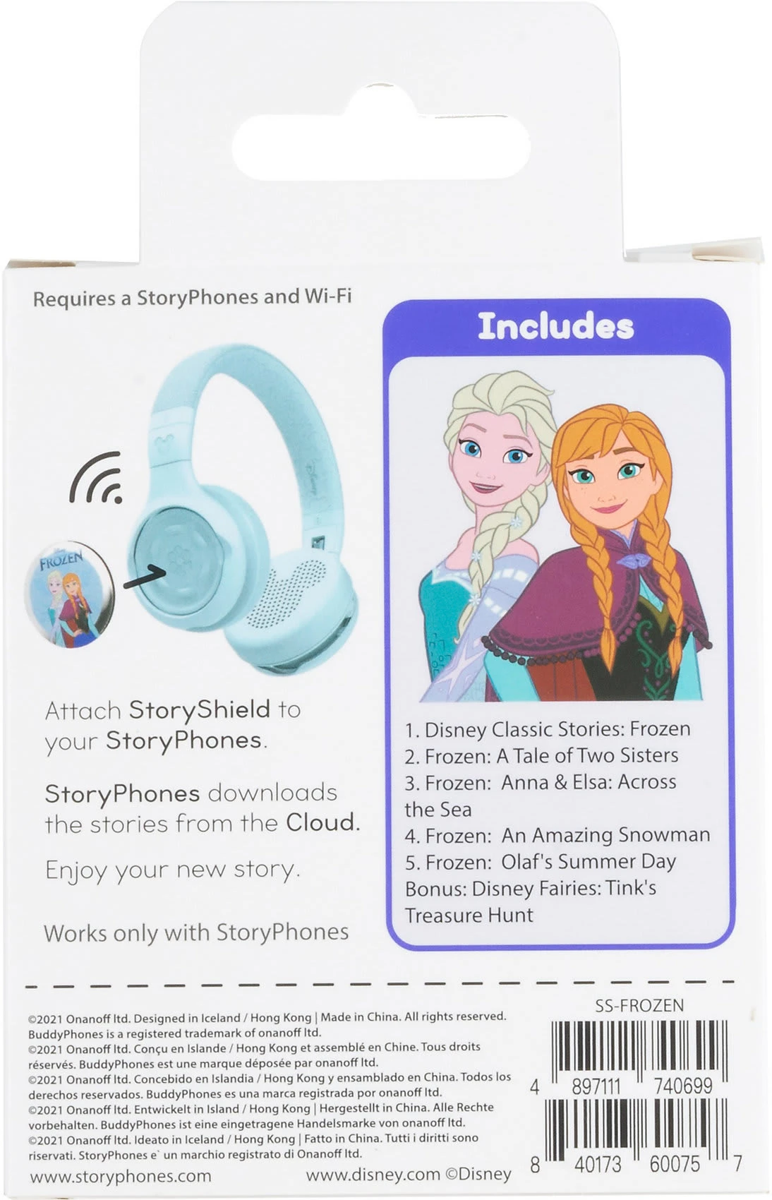 StoryShield Disney Collection - Die Eiskönigin - Zubehör Für 2 StoryShield Disney Collection - Die Eiskönigin - Zubehör Für – Bild 2