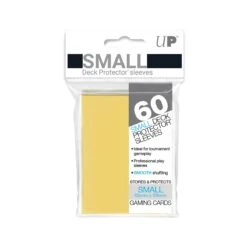 Ultra Pro Gloss Small Deck Protector Sleeves Kartenhüllen - In Gelb
